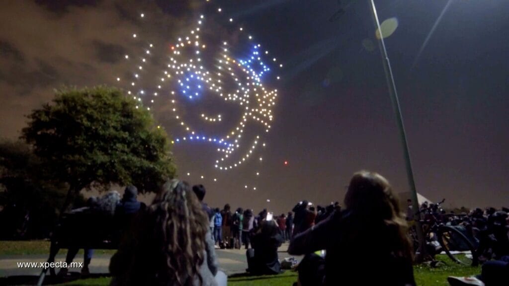 Foto Drones Show Skylights